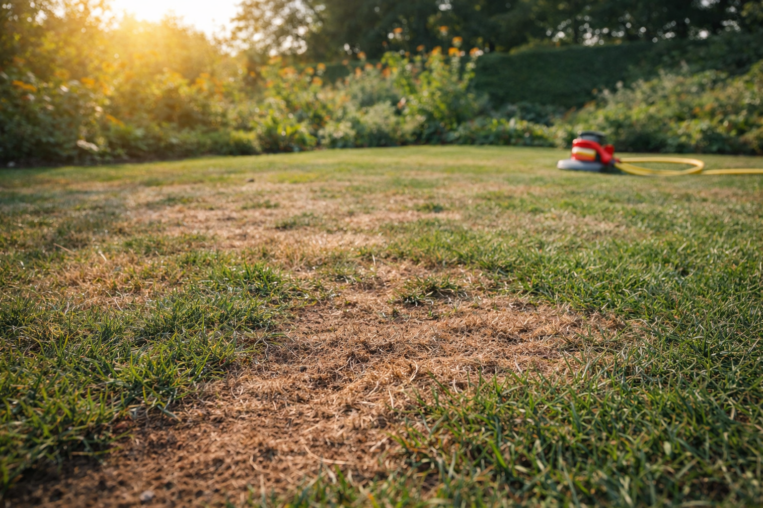 Preventing Lawn Dryness During Heatwaves