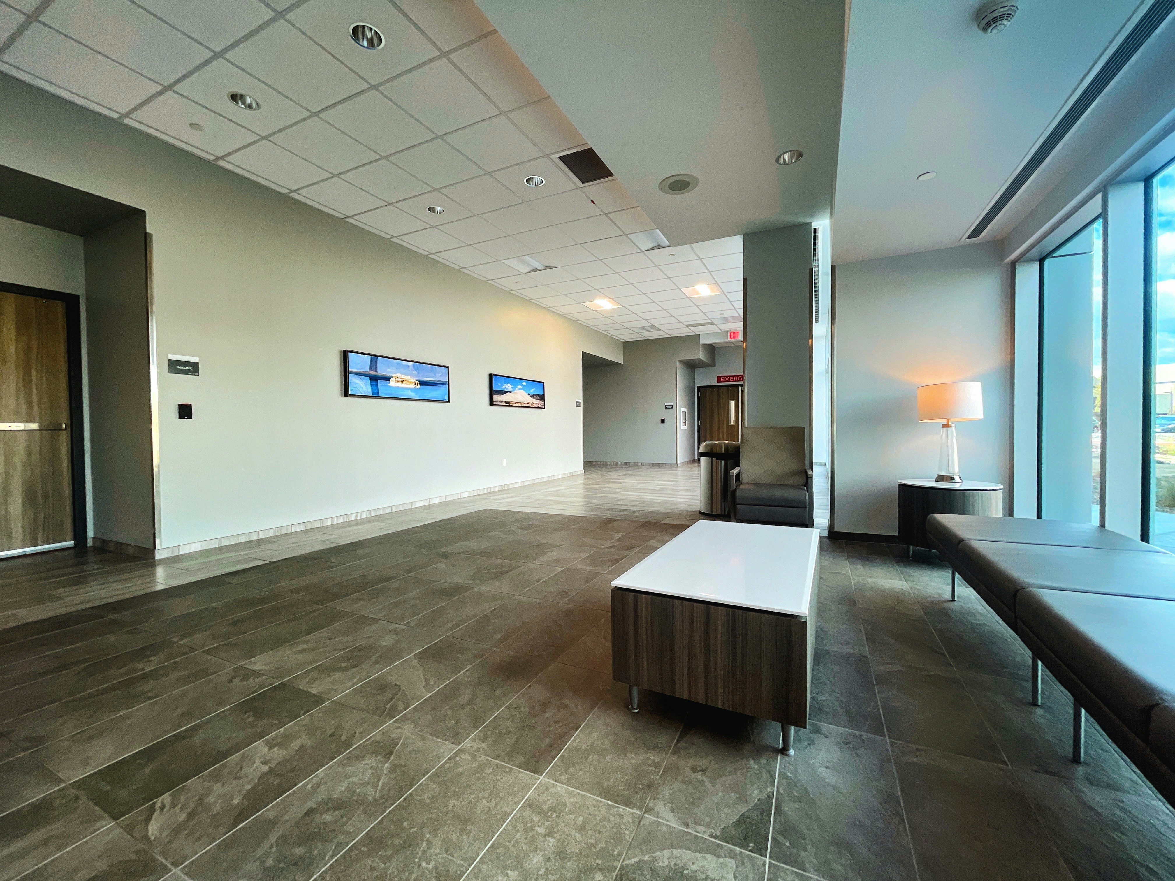 waiting room found by healthcare real estate advisors in Alabama