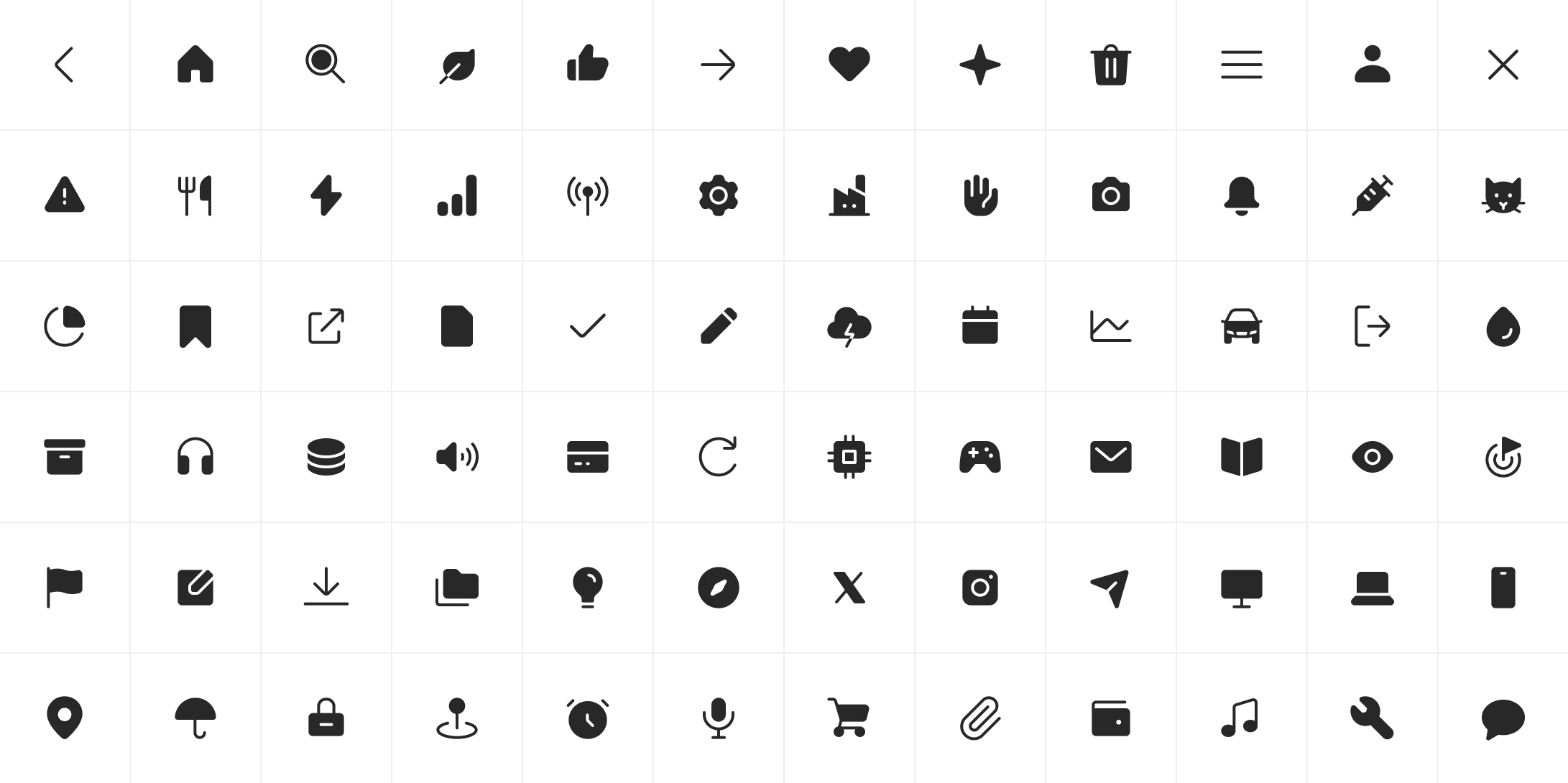 An icon preview for the style round outline bold
