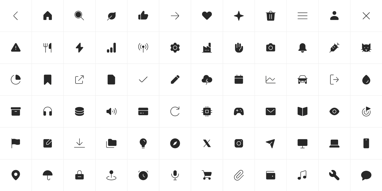 An icon preview for the style round solid light