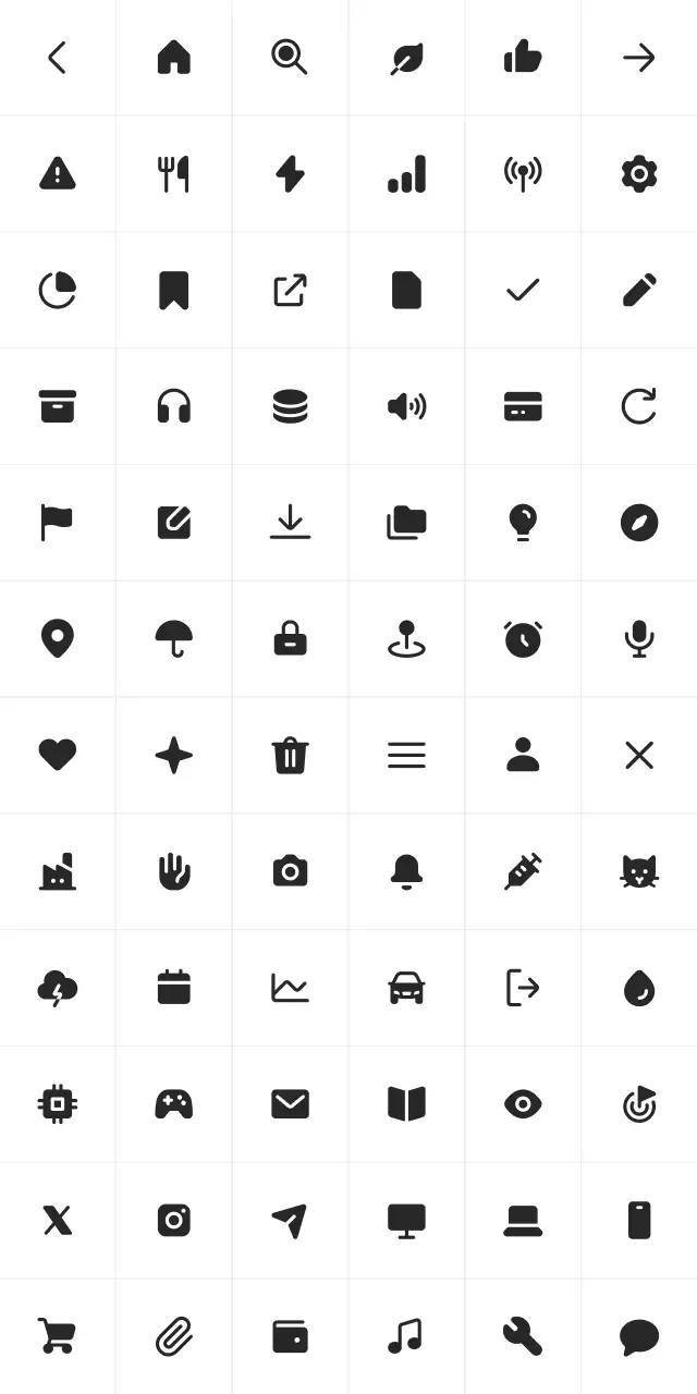 An icon preview for the style round solid medium