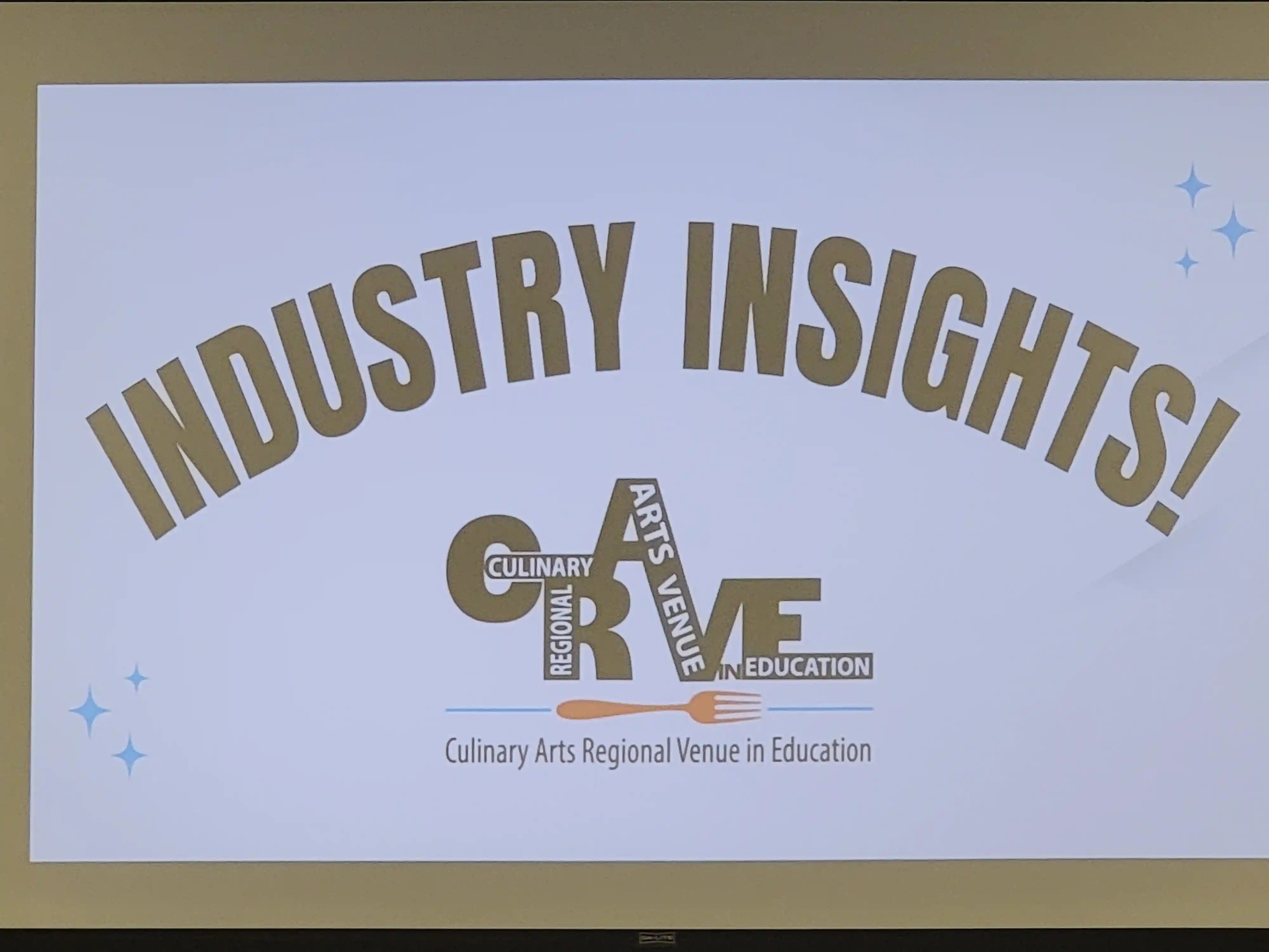 power point presentation with wording Industry Insights!