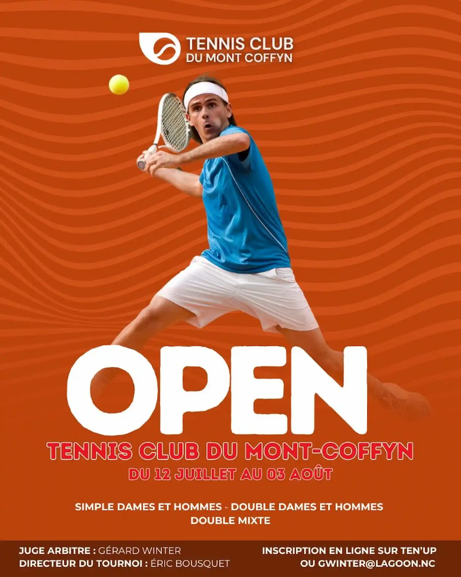 TENNIS • Le tournoi traditionnel du MONT-COFFYN