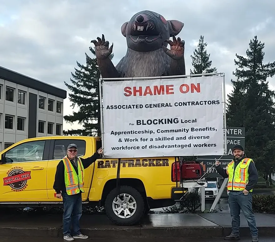 Building Trades Calls Out AGC. 