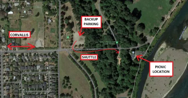 Parking map