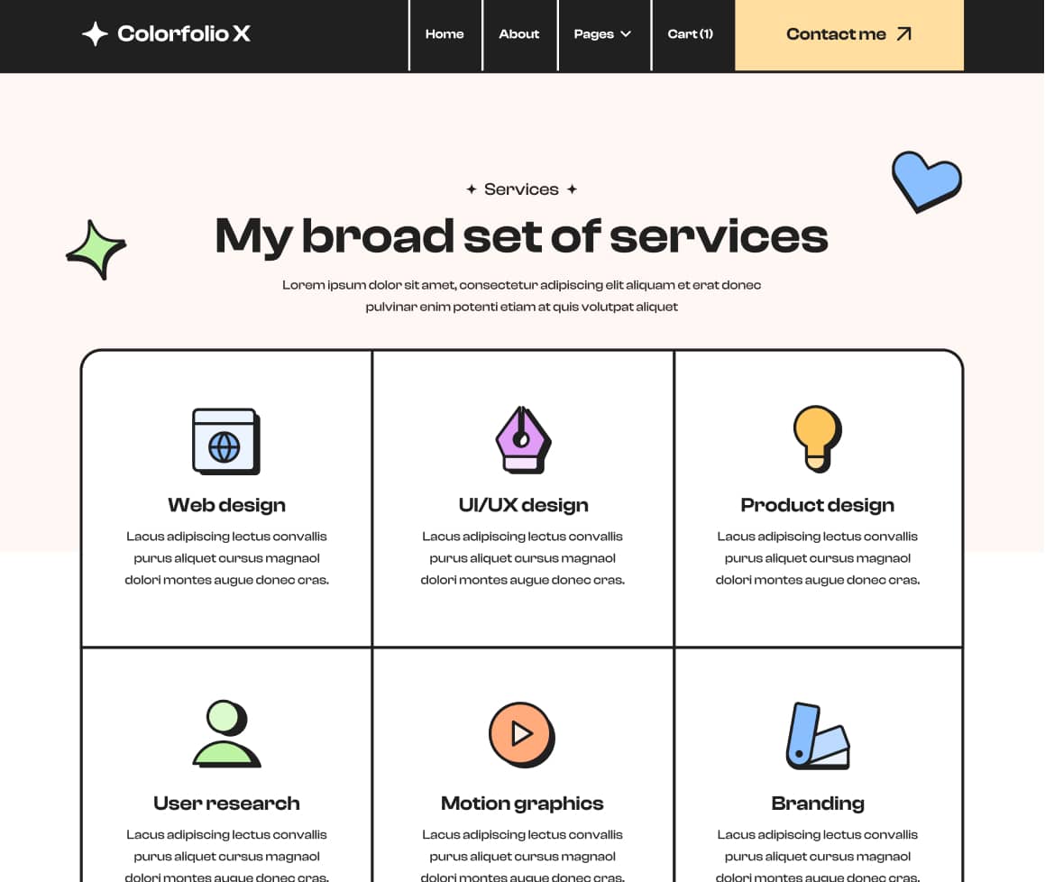 Services Image - Colorfolio X Webflow Template