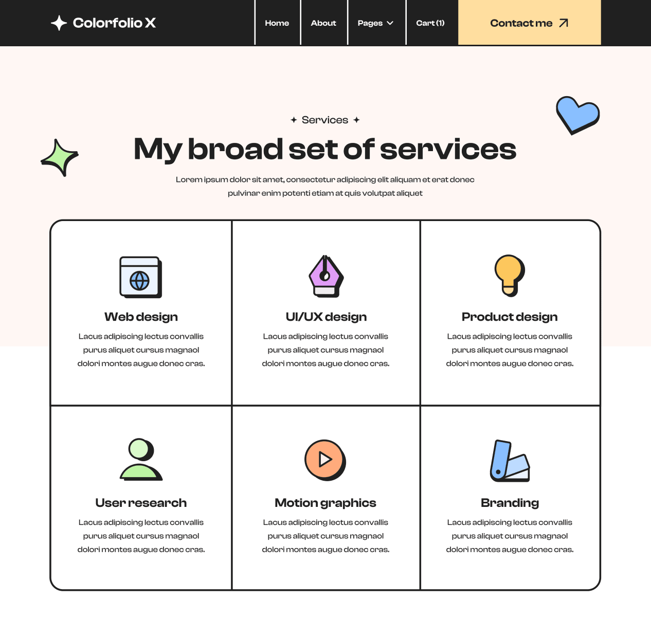 Services Top Image - Colorfolio X Webflow Template