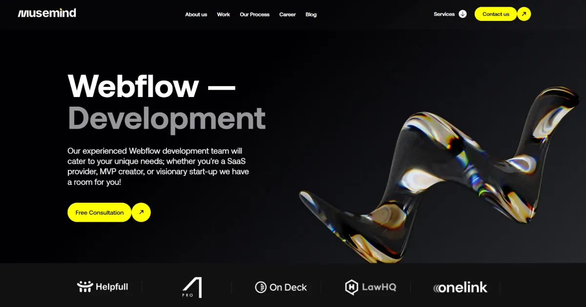 Webflow Agency | Webflow Design & Development Services