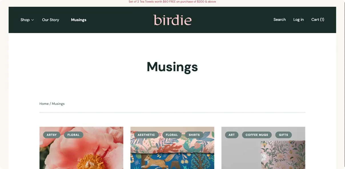 Engaging Blogging Hub for Customers