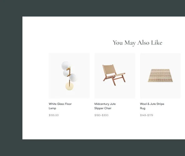 Recommended products