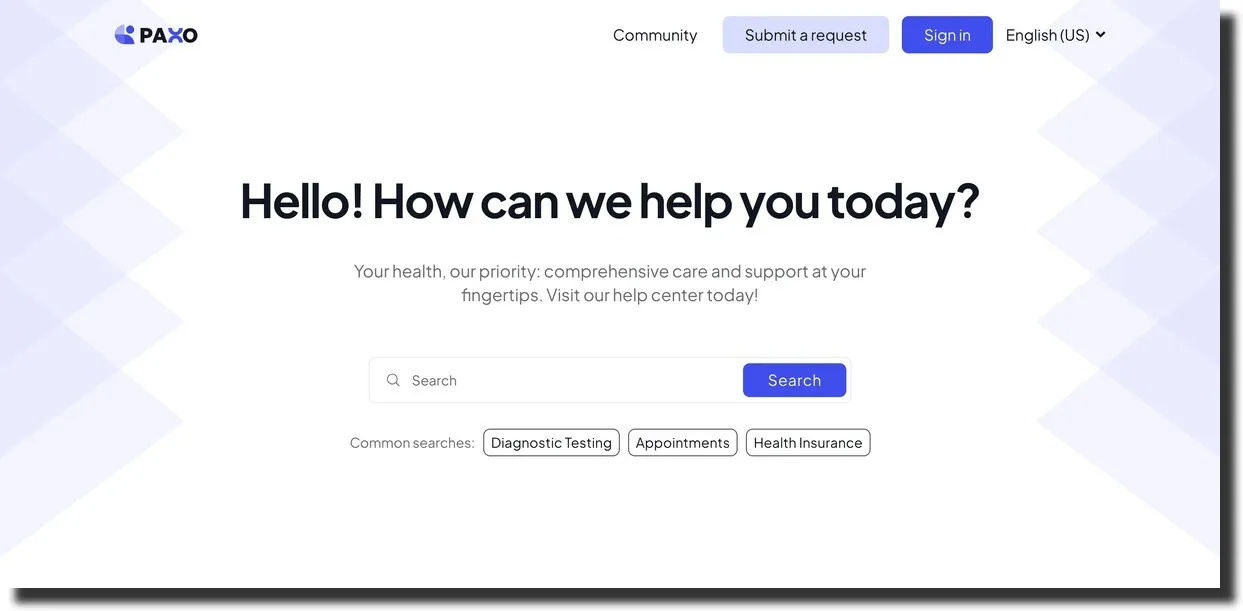 Paxo 128 Zendesk theme