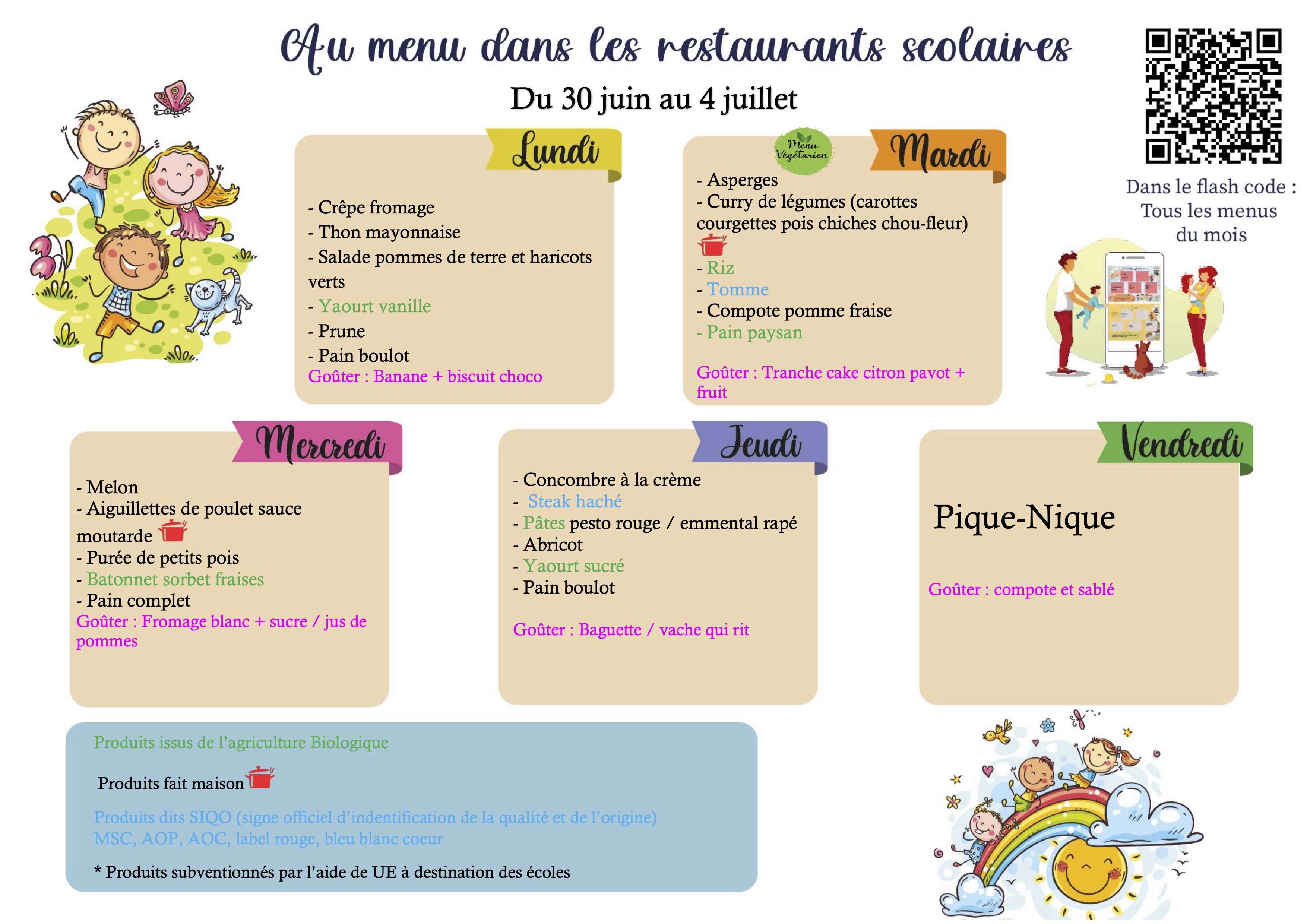 Image du menu