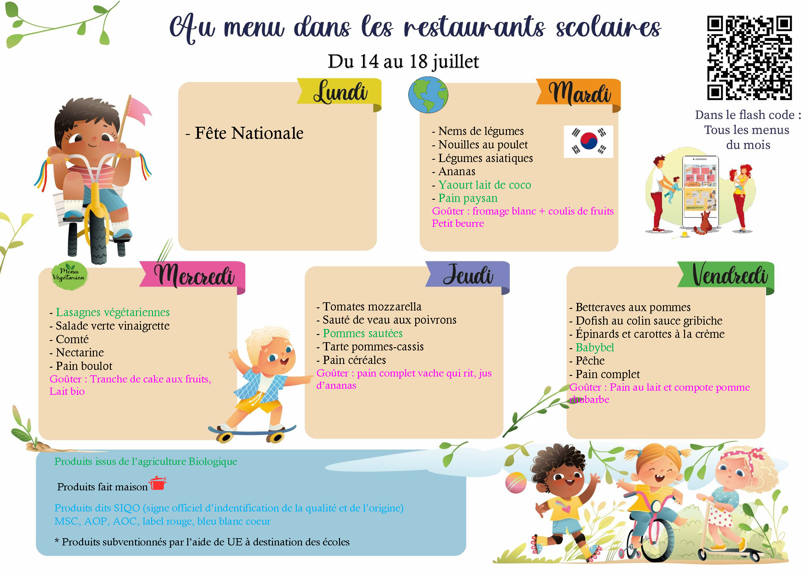 Image du menu