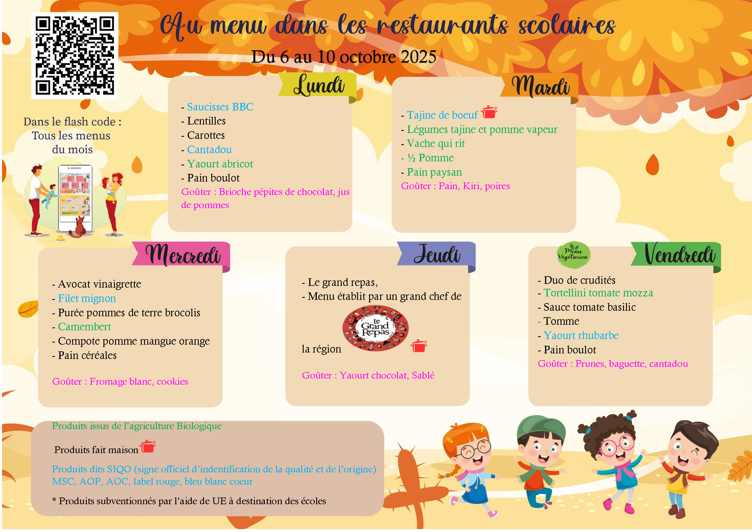 Image du menu