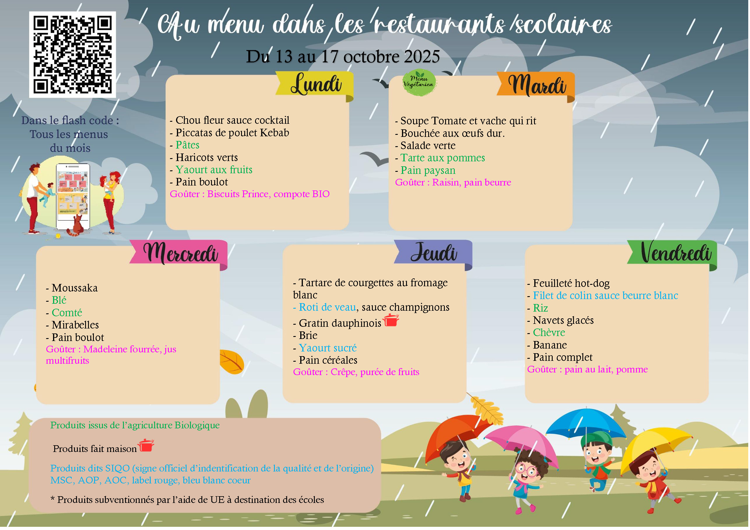 Image du menu