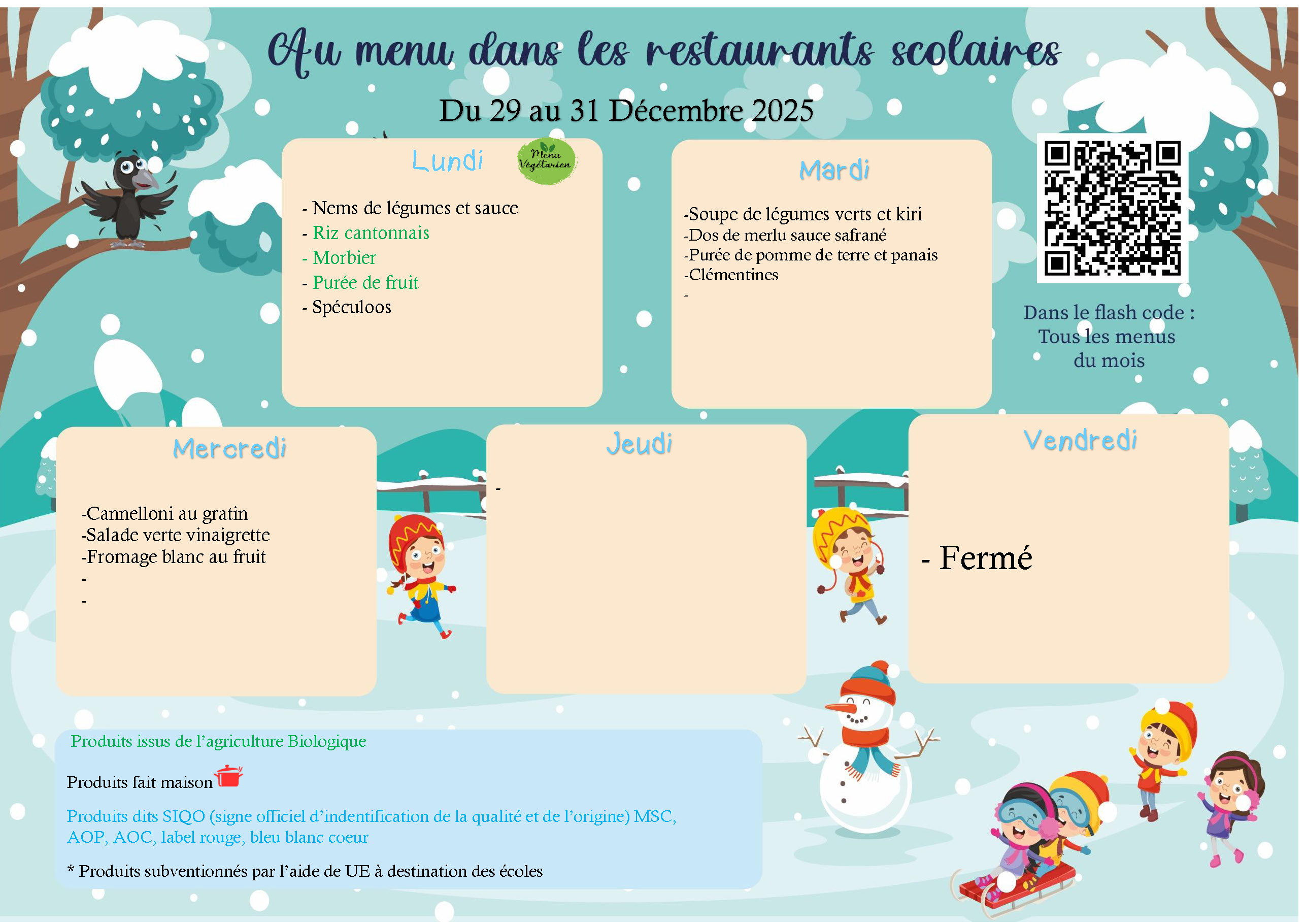 Image du menu