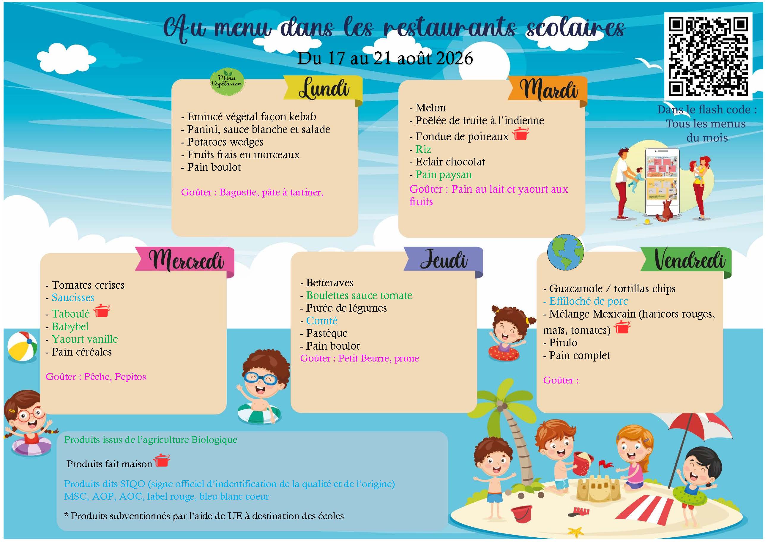 Image du menu