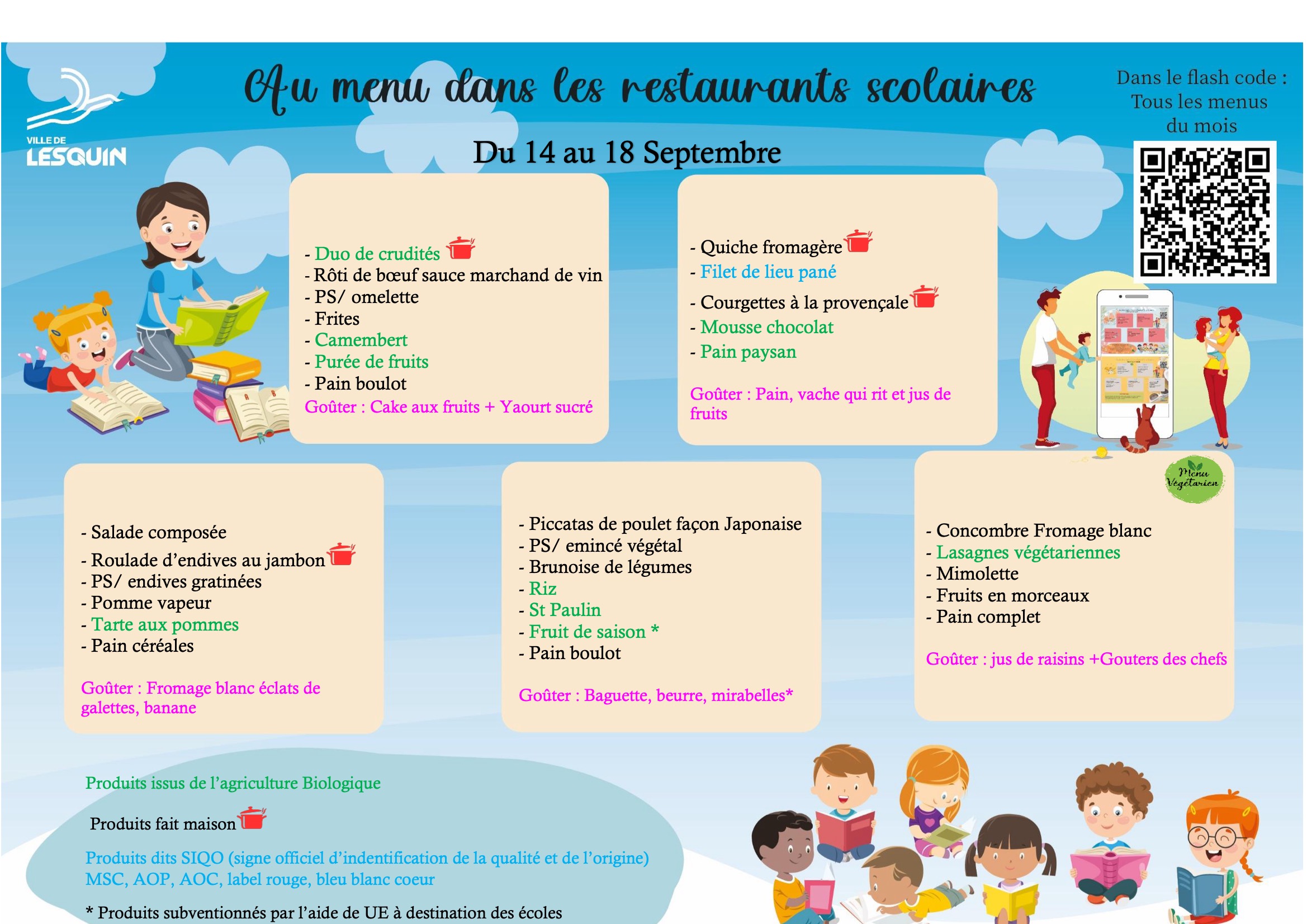 Image du menu