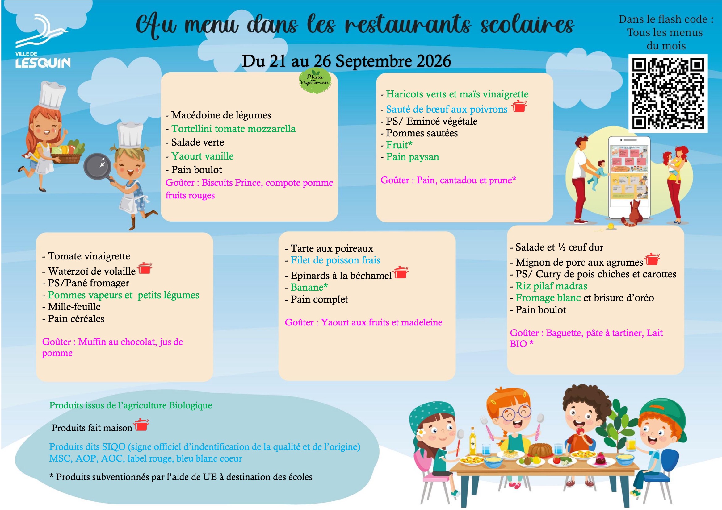 Image du menu