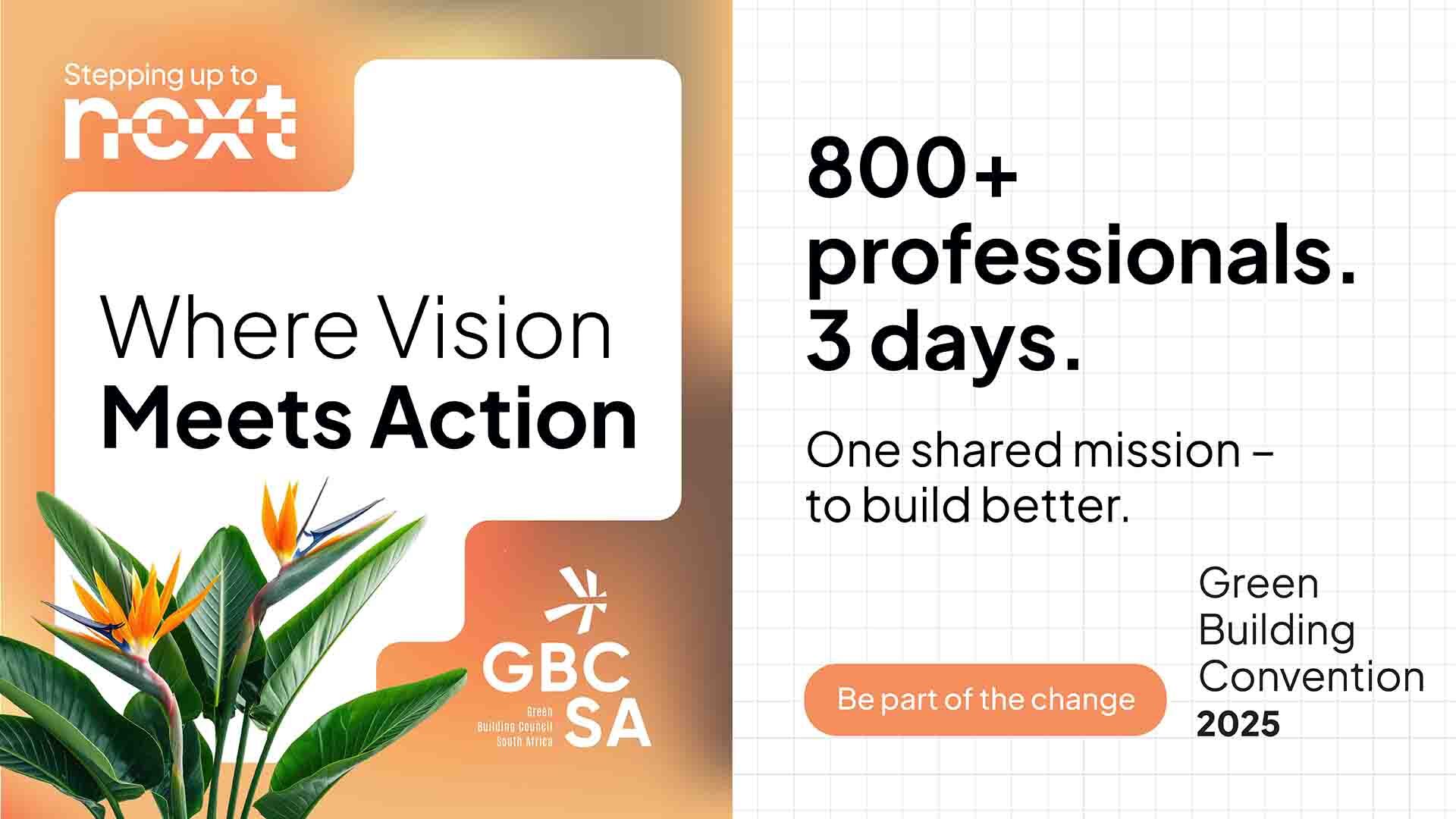 GREEN BUILDING CONVENTION 2025 at Century City Conference Centre in Cape Town