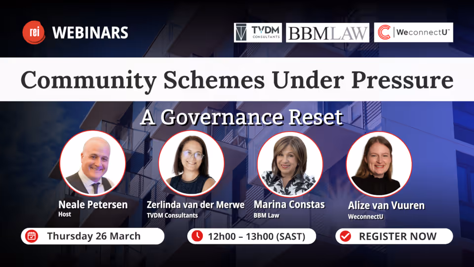 Community Schemes Under Pressure: A Governance Reset