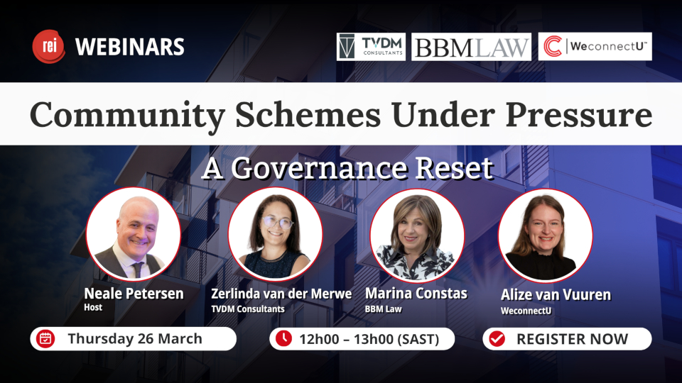 Community Schemes Under Pressure: A Governance Reset