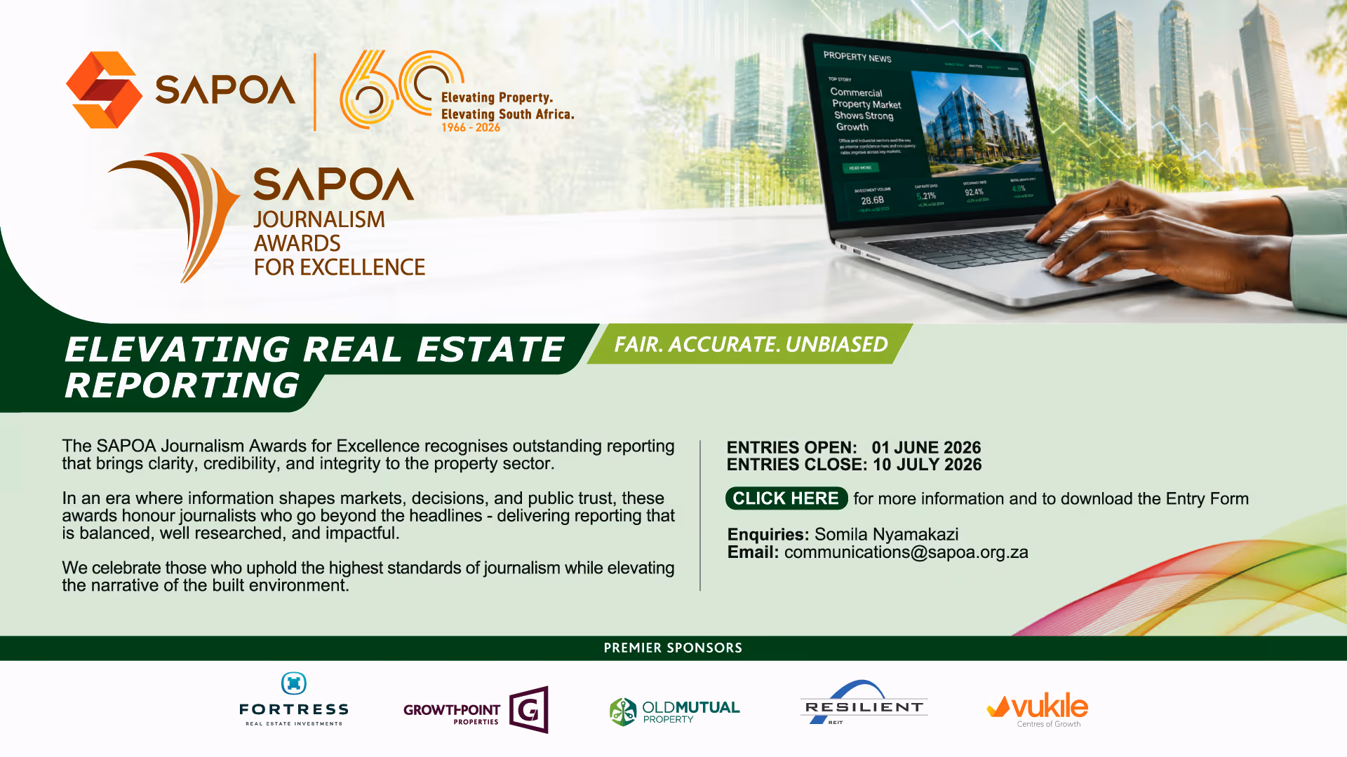 The SAPOA Journalism for Excellence