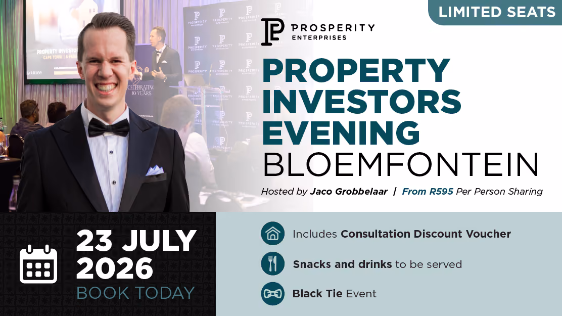 Property Investors Evening in BLOEMFONTEIN