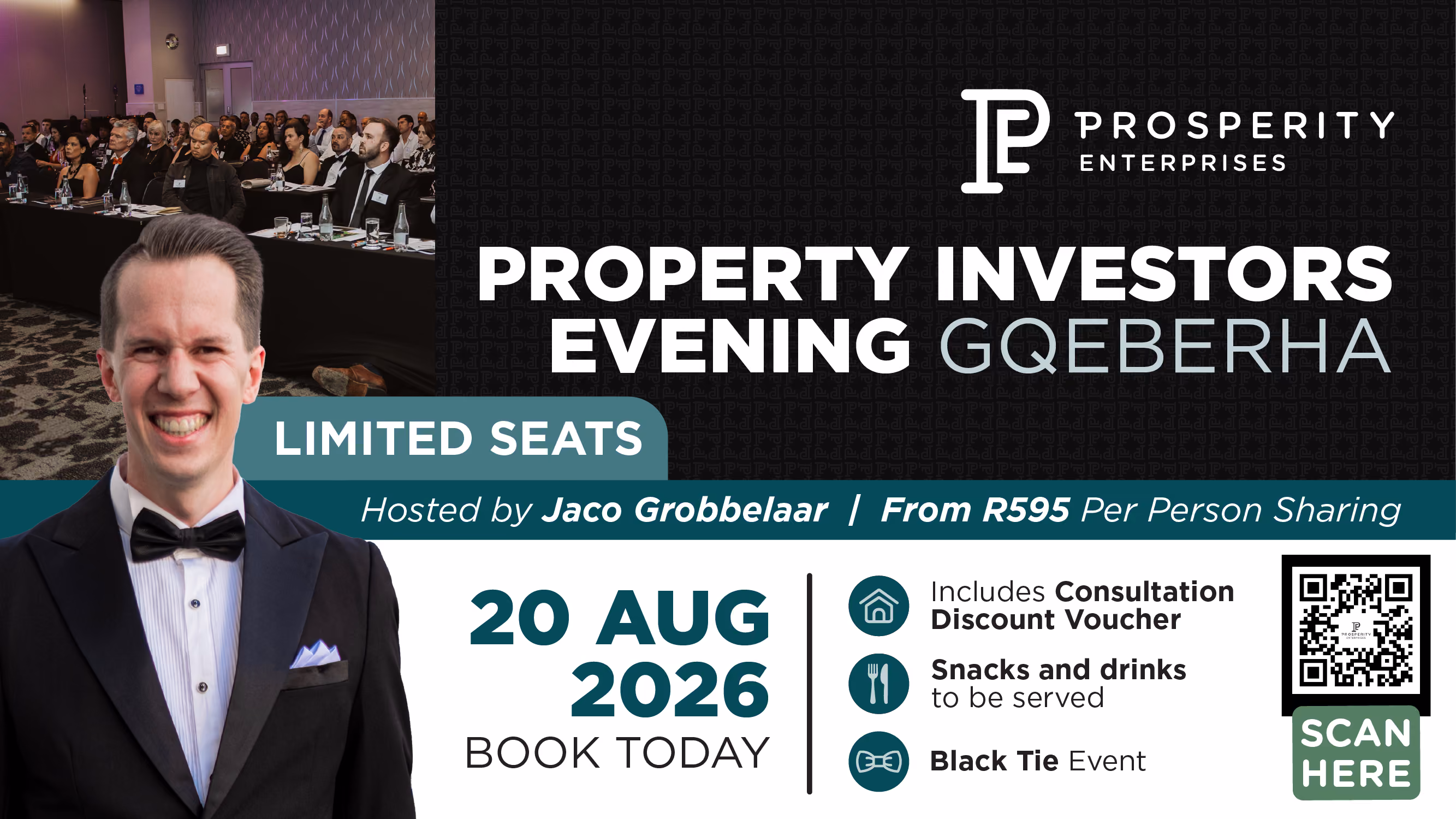 INVESTOR EVENING | Thursday, 20 August | 18:00 | PE, Boardwalk