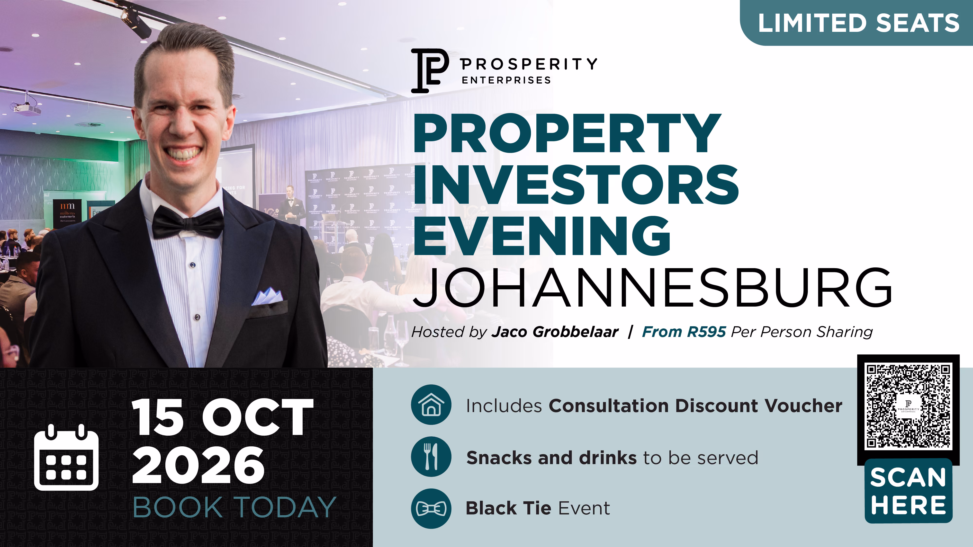 INVESTOR EVENING | Thursday, 15 October | 18:00 | JHB, Radisson