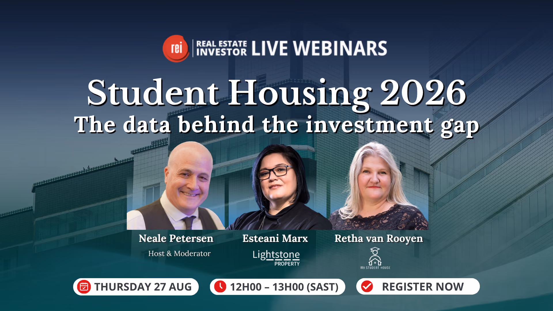 LIVE WEBINAR | Thursday, 27 August 2026 | 18:30