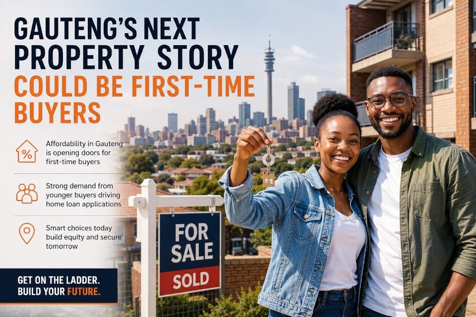 Gauteng's next property boom could be first-time buyers