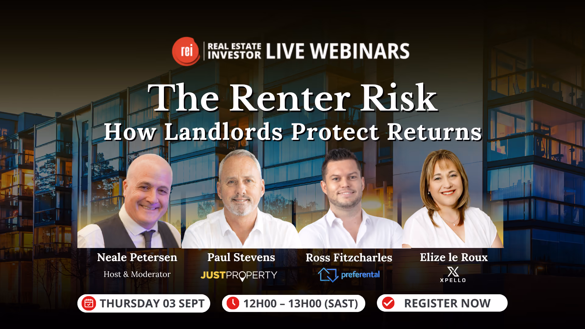 LIVE WEBINAR | Thursday, 03 September 2026 | 12:00