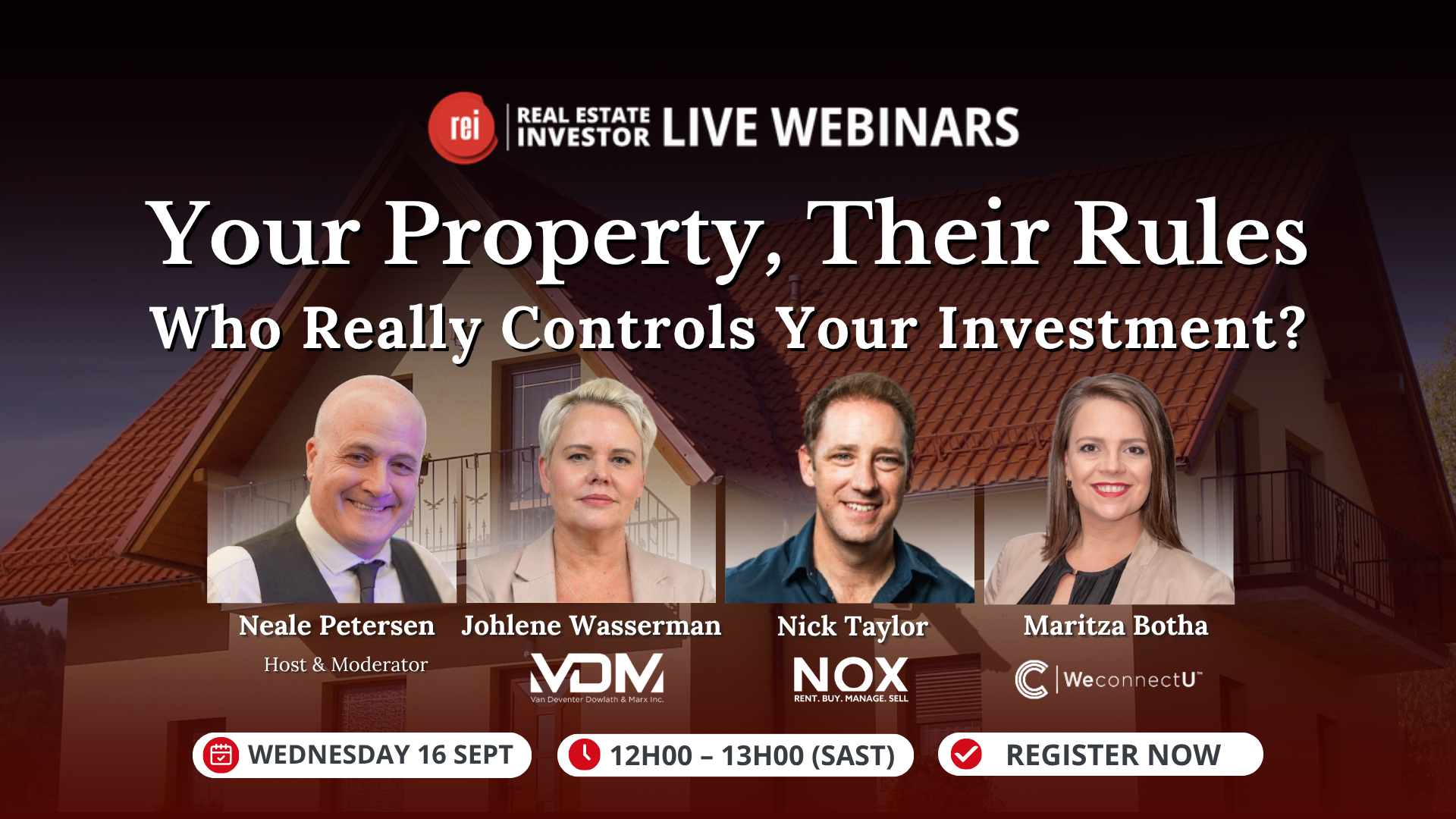 LIVE WEBINAR | Wednesday, 16 September 2026 | 12:00