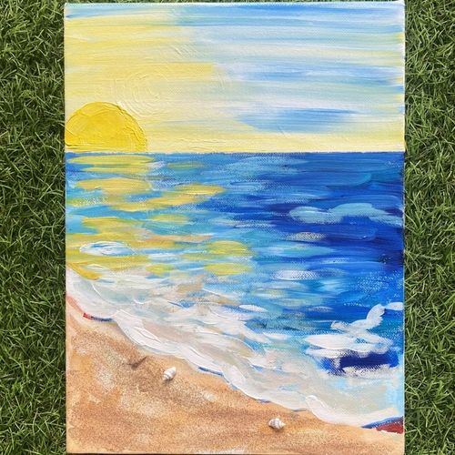 Canvas Club - Golden Waters