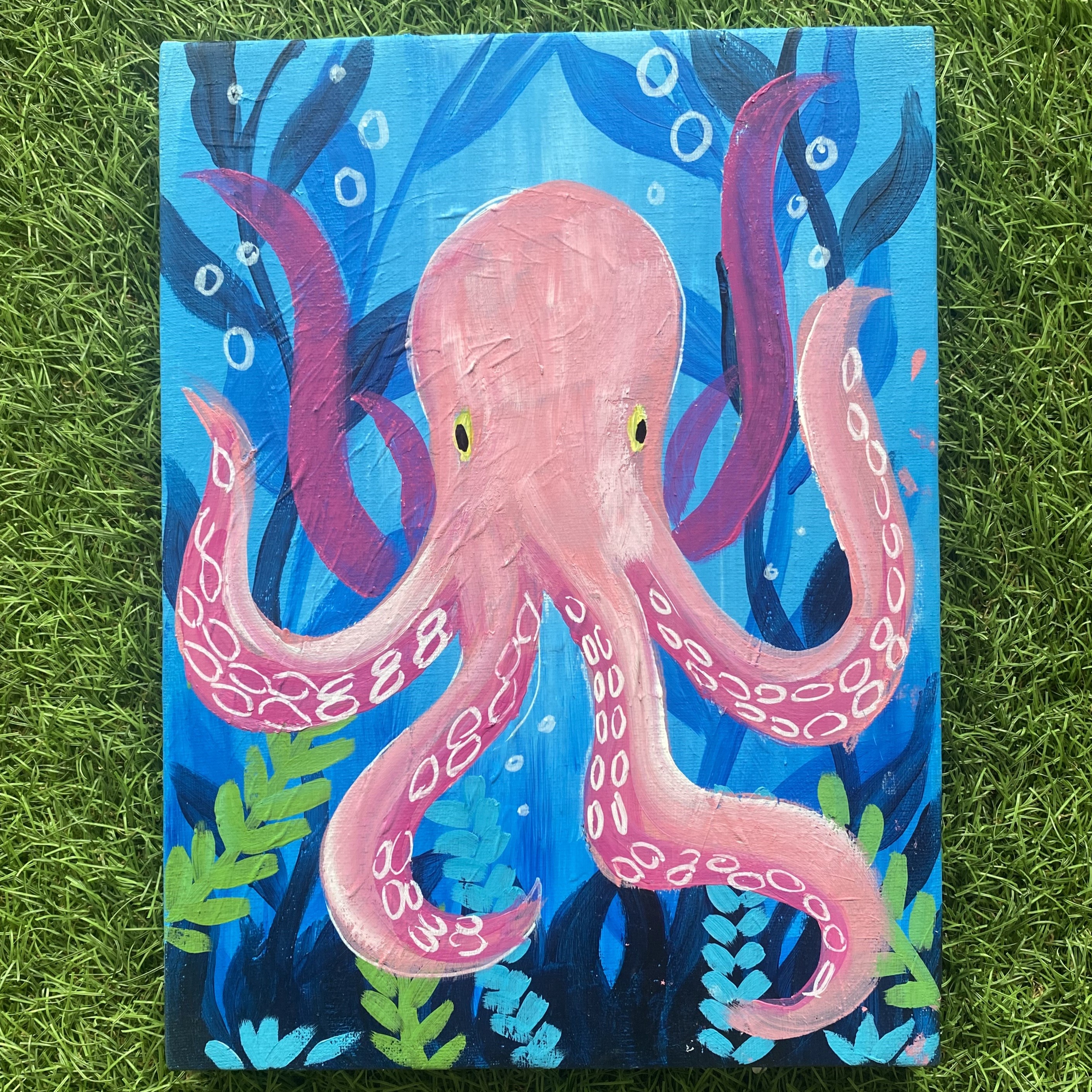Canvas Club - The Jolly Octopus!