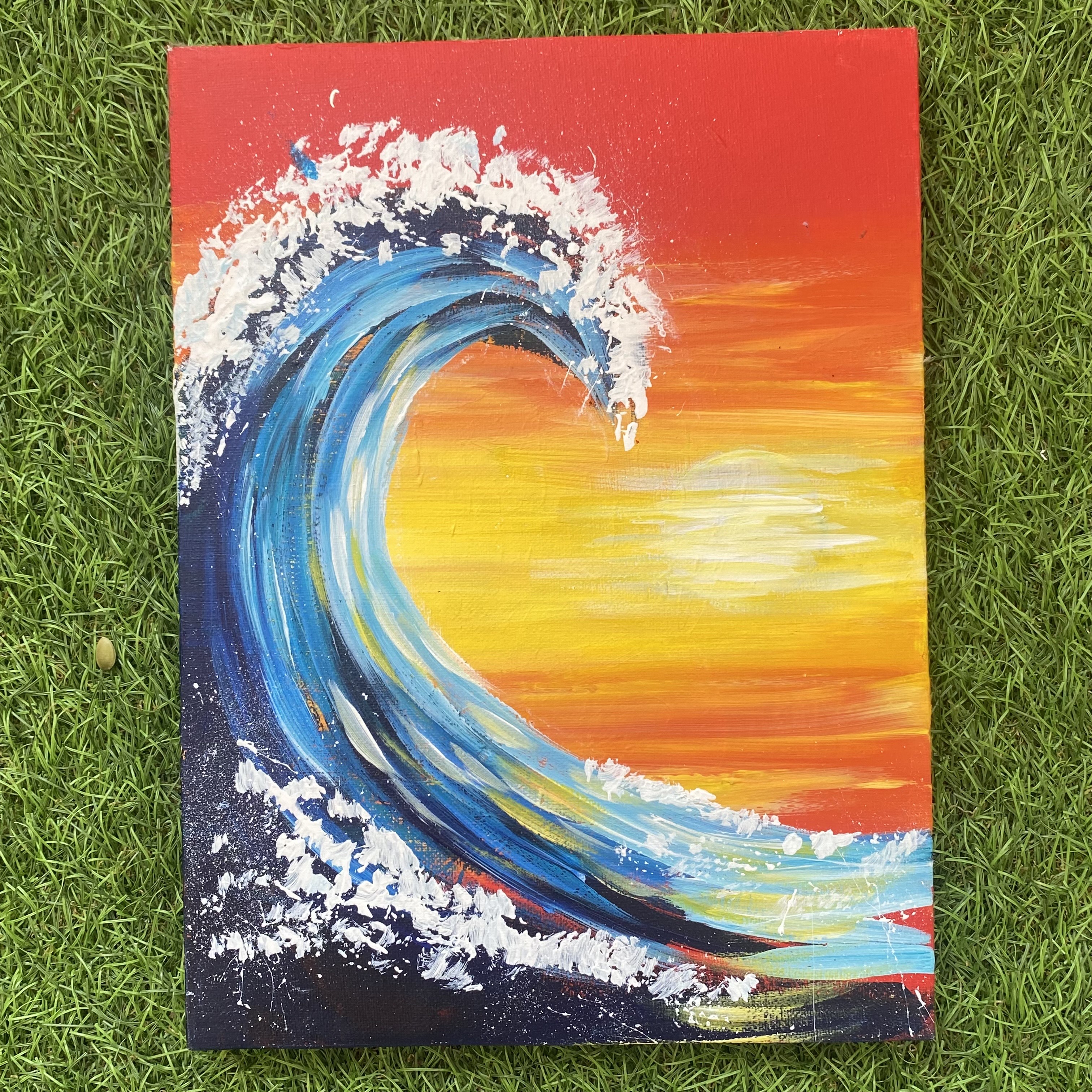 Canvas Tutorial - The Great Wave