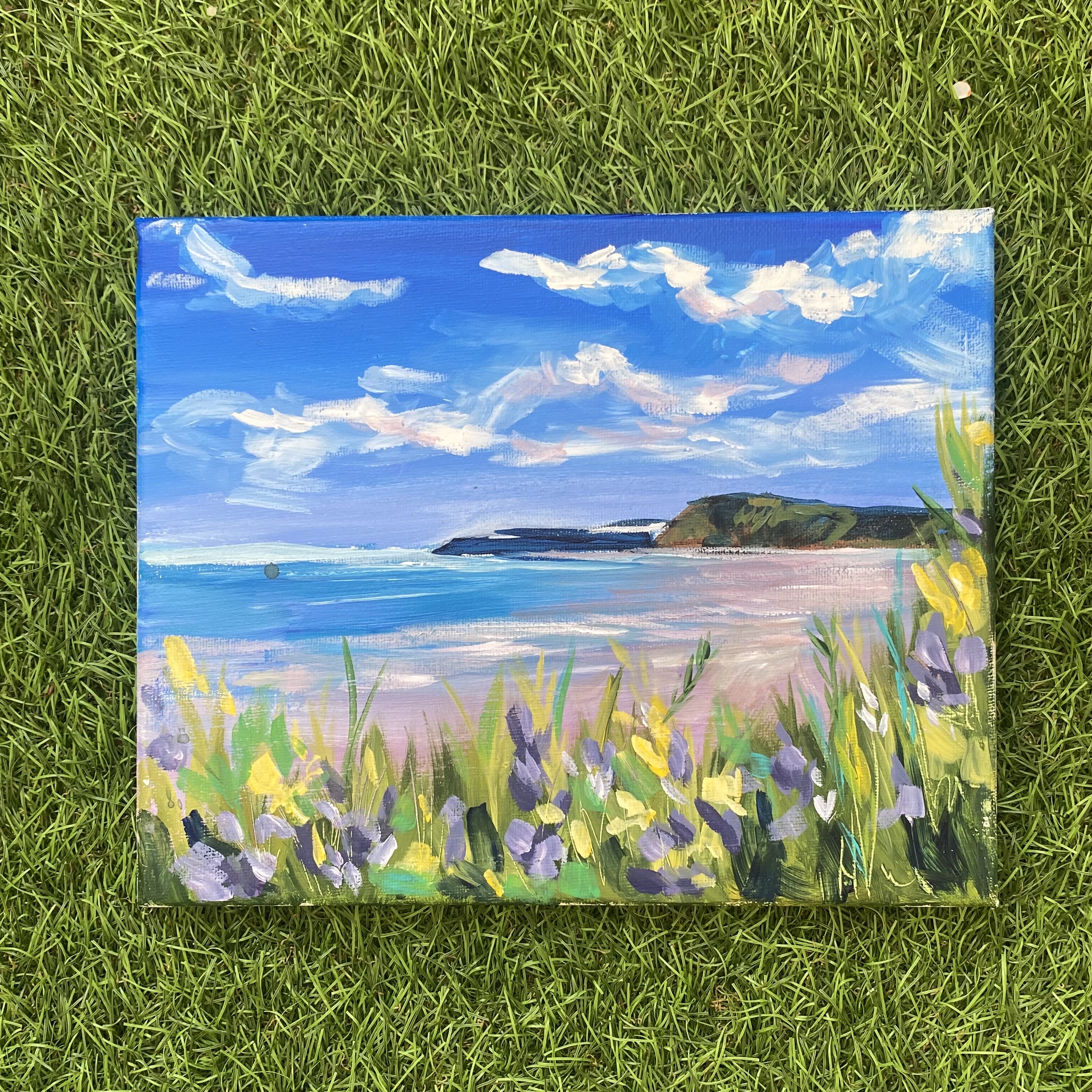 Canvas Tutorial -A View of Sidmouth