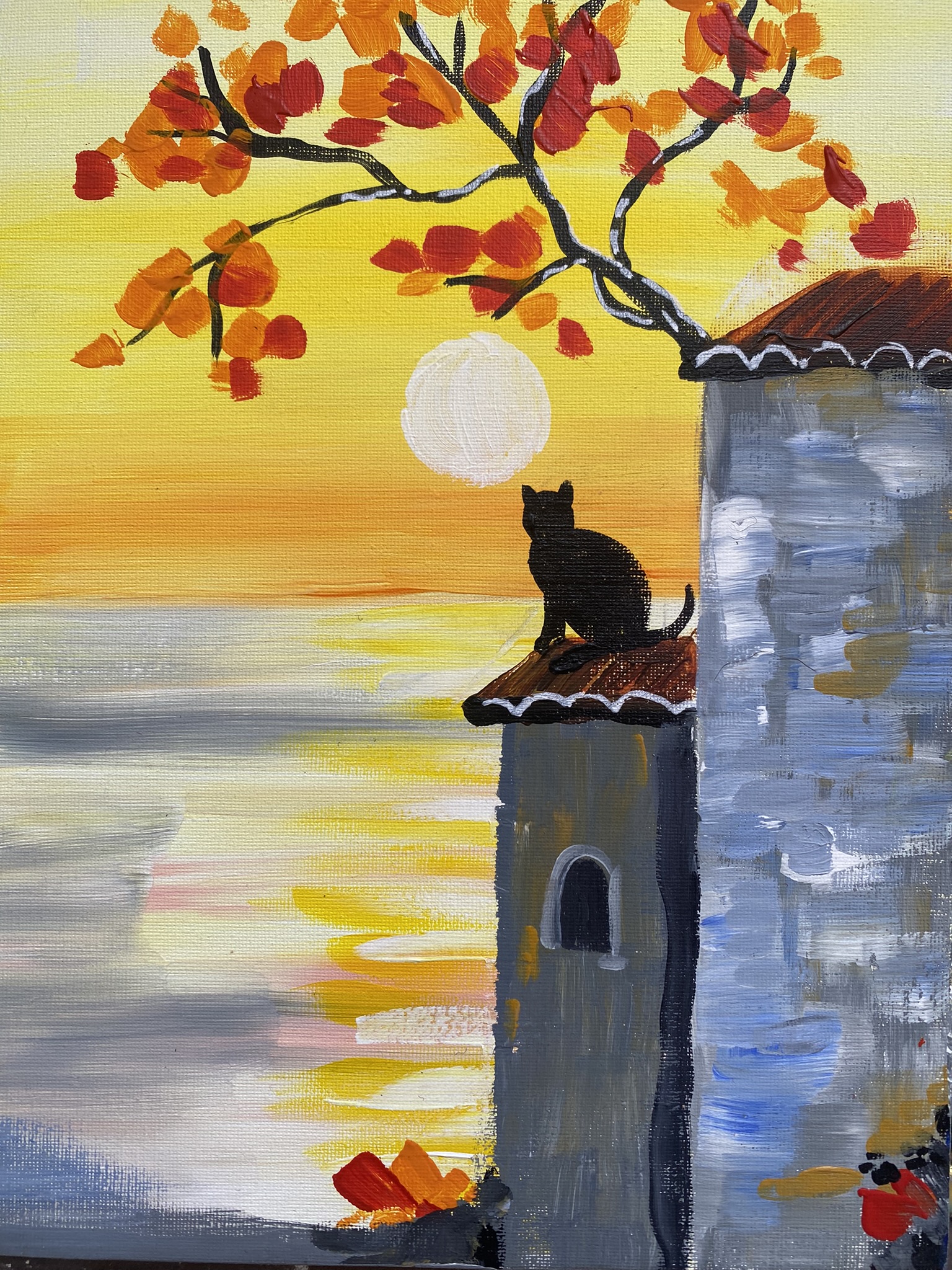 Coming Soon! Cat on a Hot Tin Roof - Canvas Tutorial (child session)
