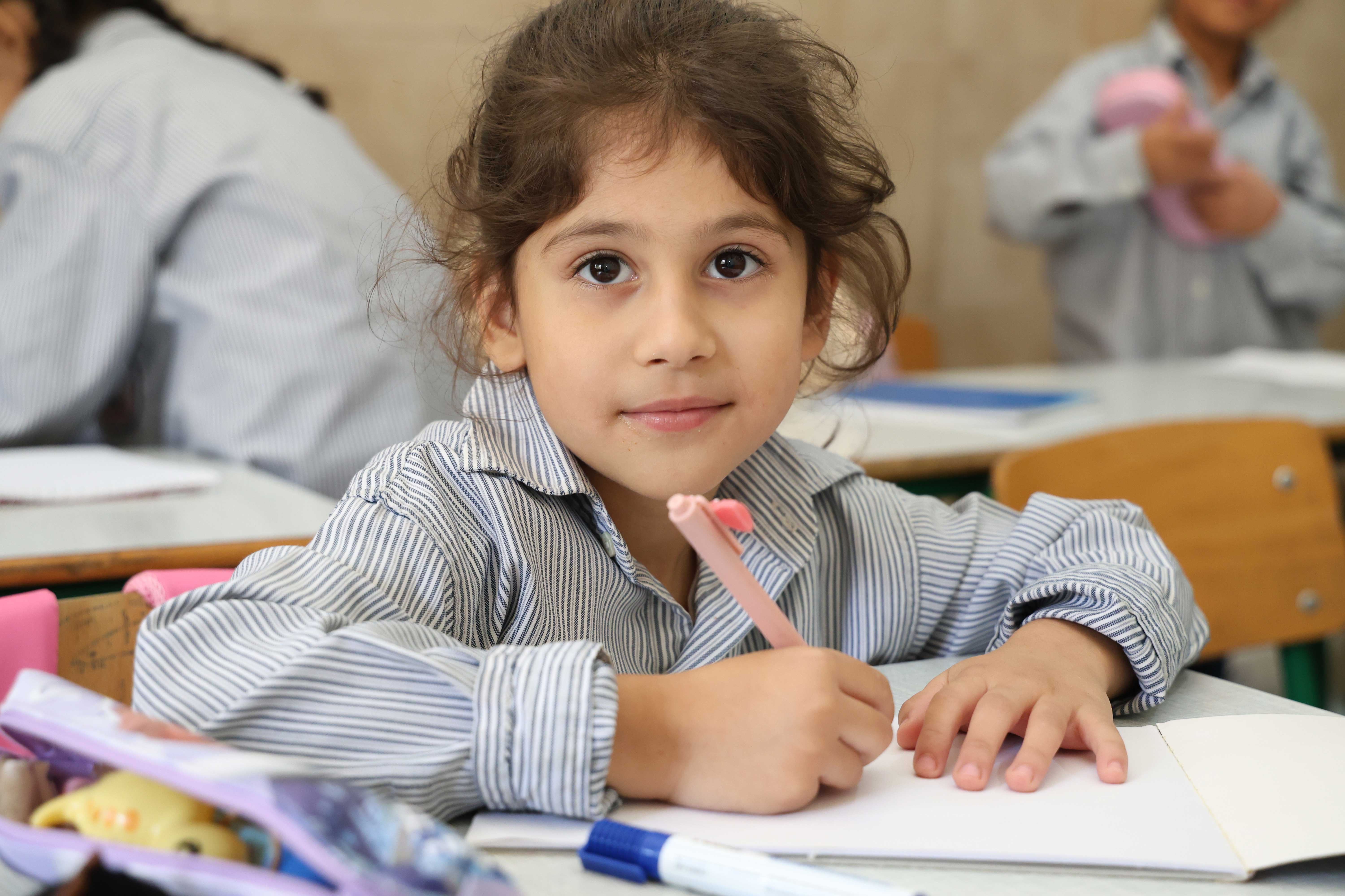 Group of Kids in a School Environment