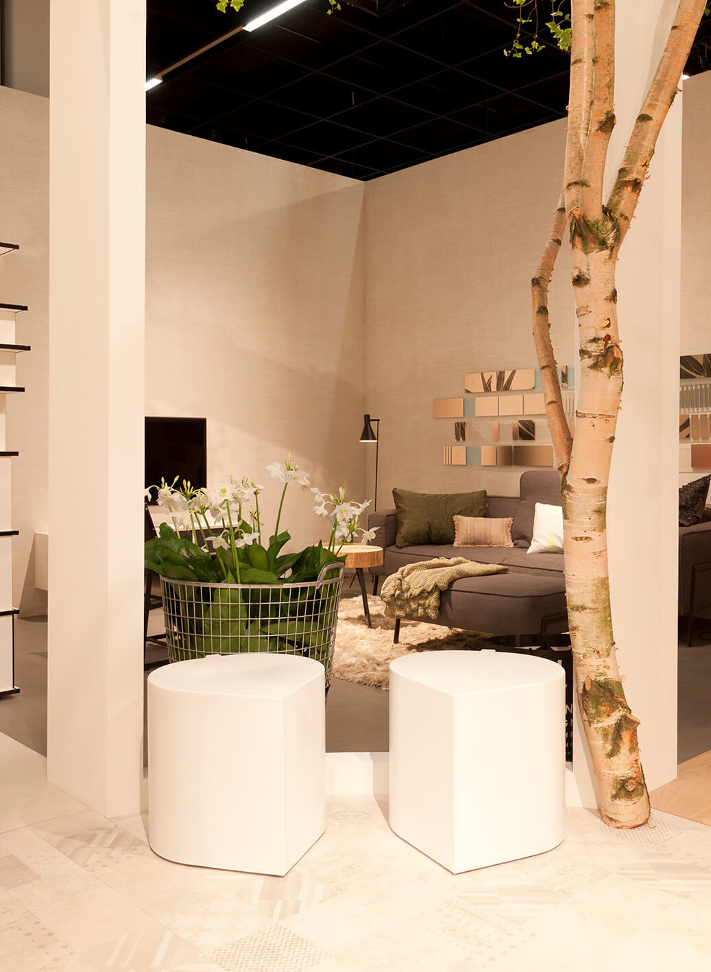 Interior design on the IMM convention.
