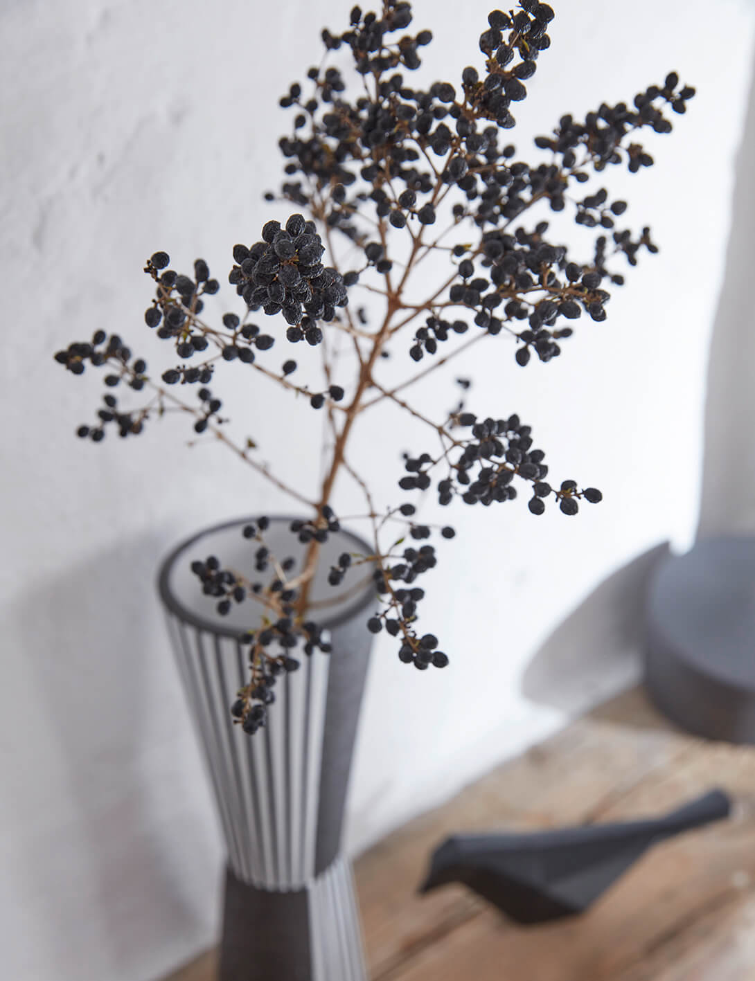 A plat in a vase.