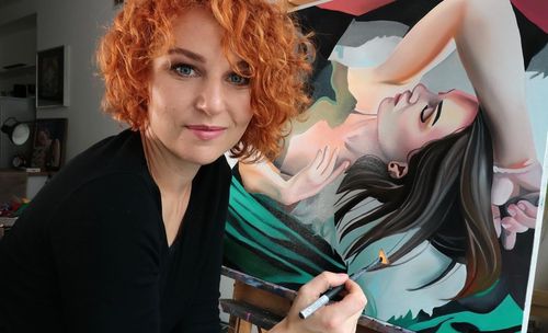 „Piękno melancholii” – wernisaż wystawy Zofii Błażko w Goldenmark Gdańsk