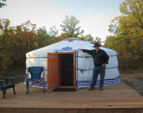 Daniel at the Rainbow Ridge Ranch