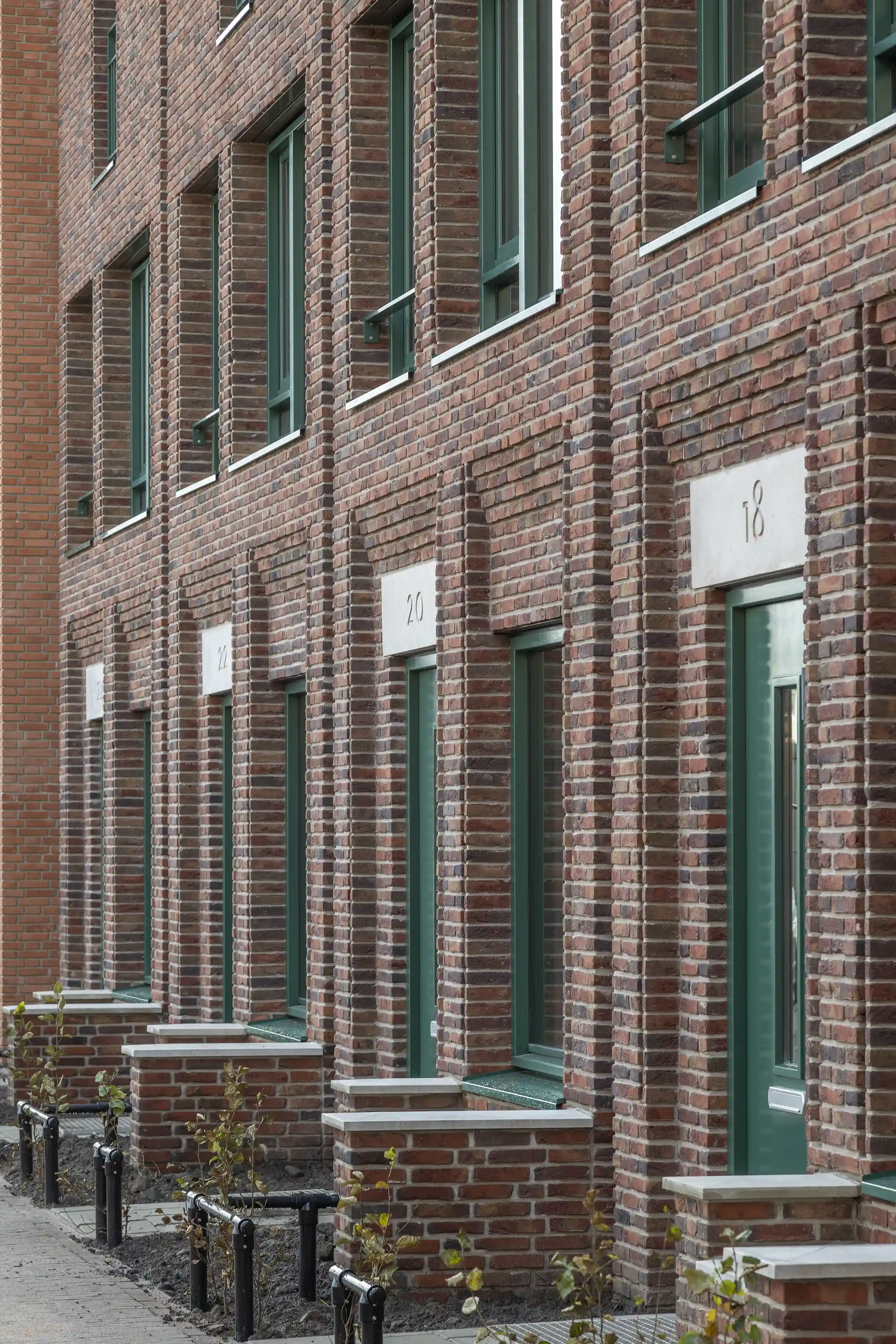 Jasper Smits Architecten ontwerp Sociale huurwoningen de alliantie ontwikkeling Almere New Brooklyn plan West 8