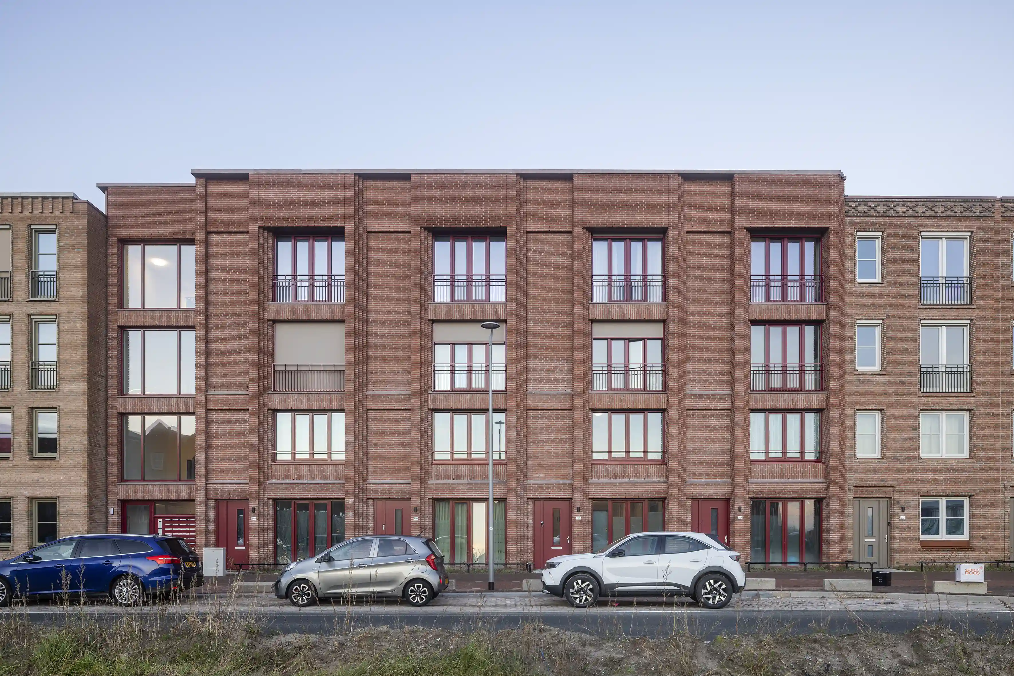 Jasper Smits Architecten ontwerp Sociale huurwoningen de alliantie ontwikkeling Almere New Brooklyn plan West 8