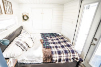 tiny house safe haven bedroom