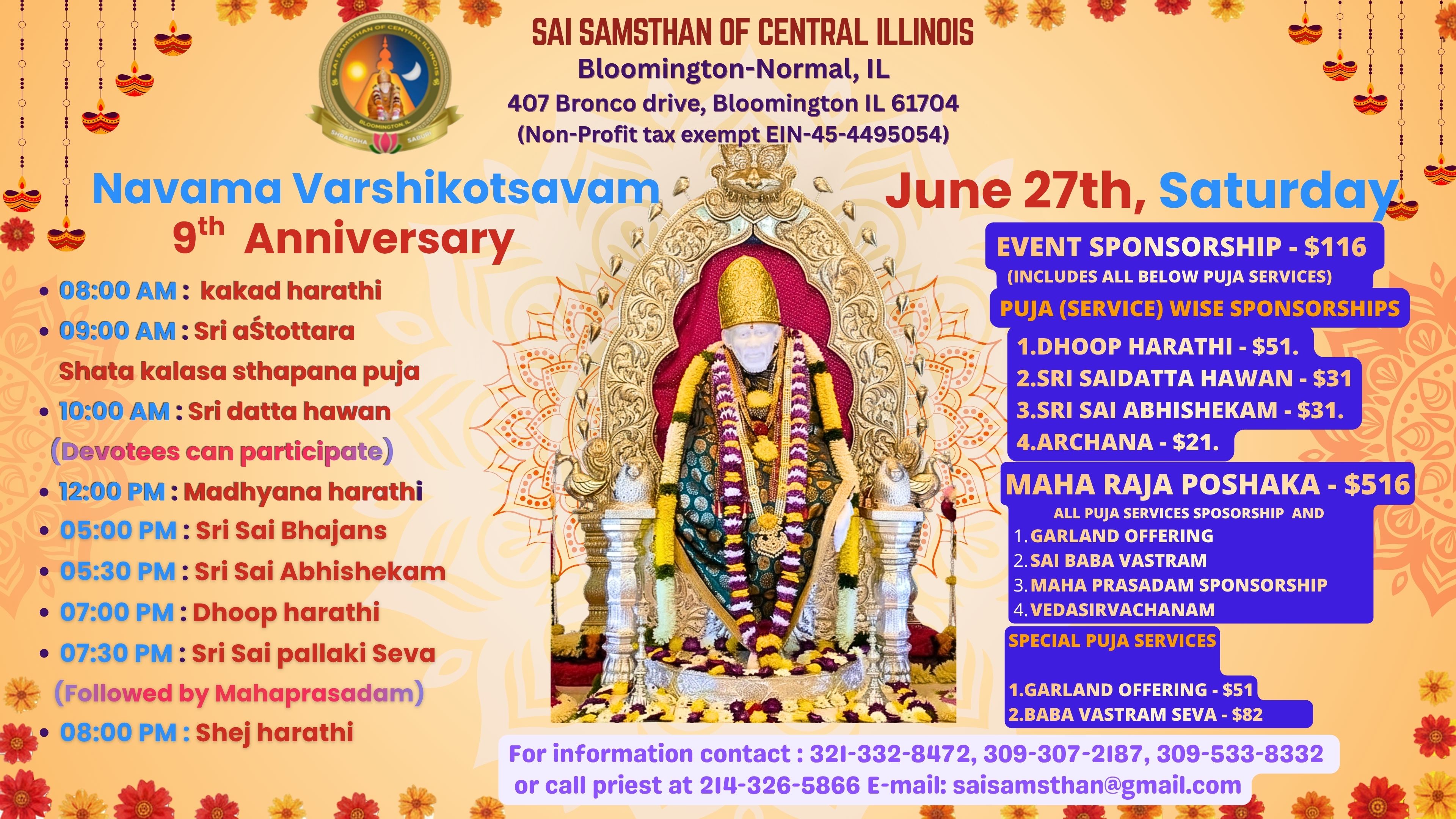 Temple Anniversary