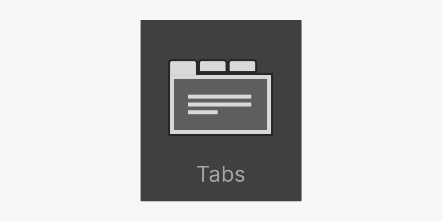 Tabs icon thumbnail