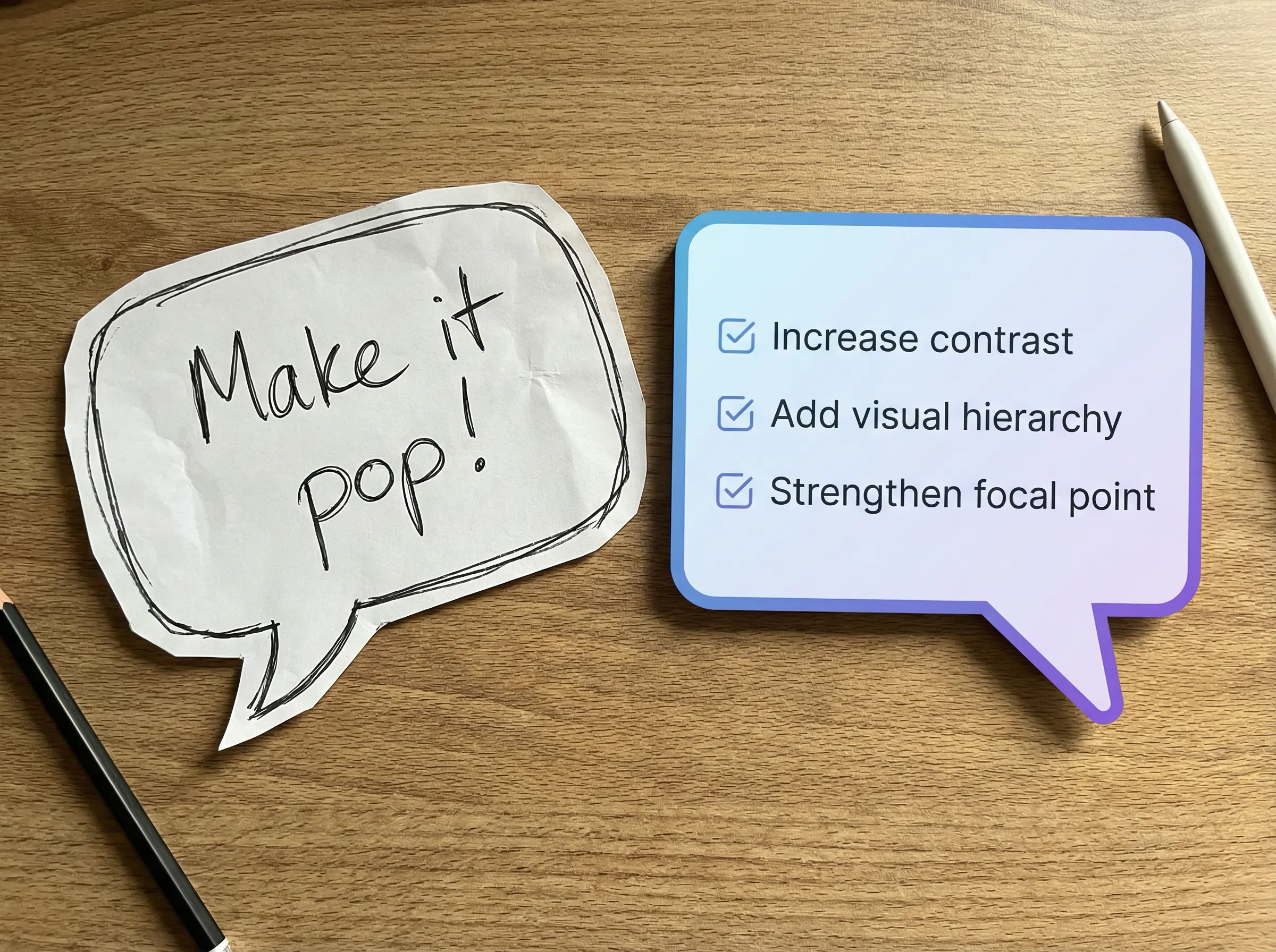 What Clients Actually Mean When They Say "Make It Pop"